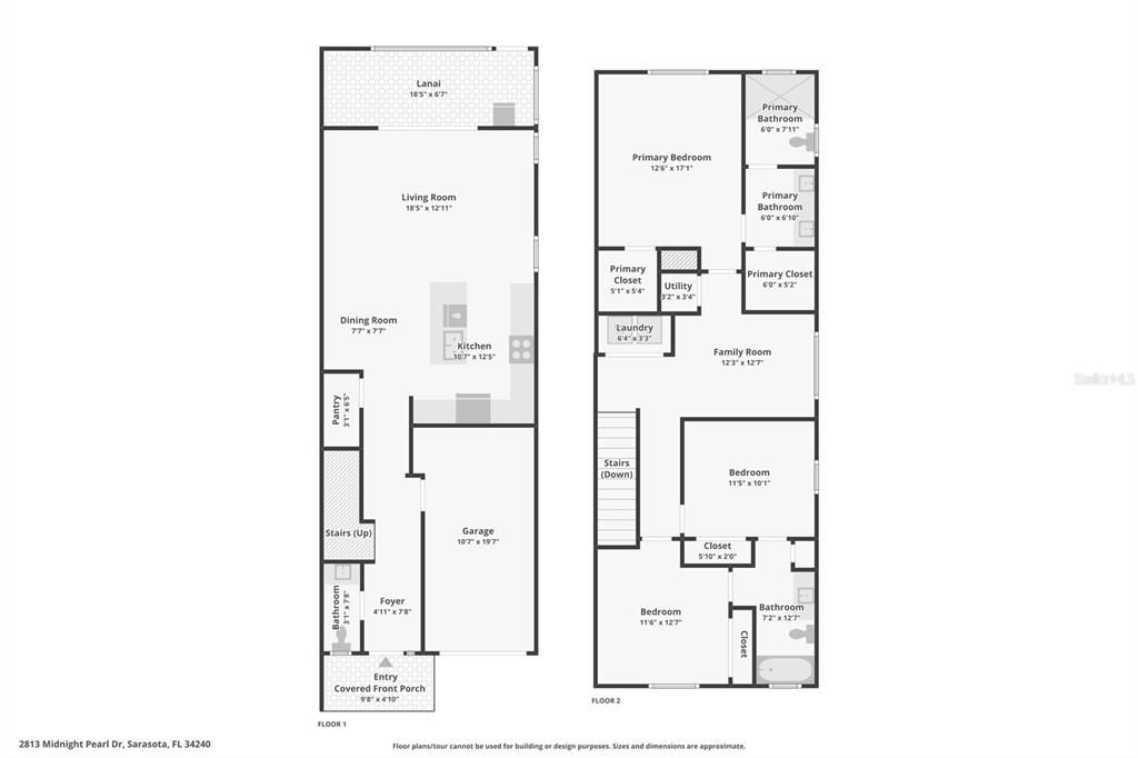 На продажу: $375,000 (3 спален, 2 ванн, 1813 Квадратных фут)