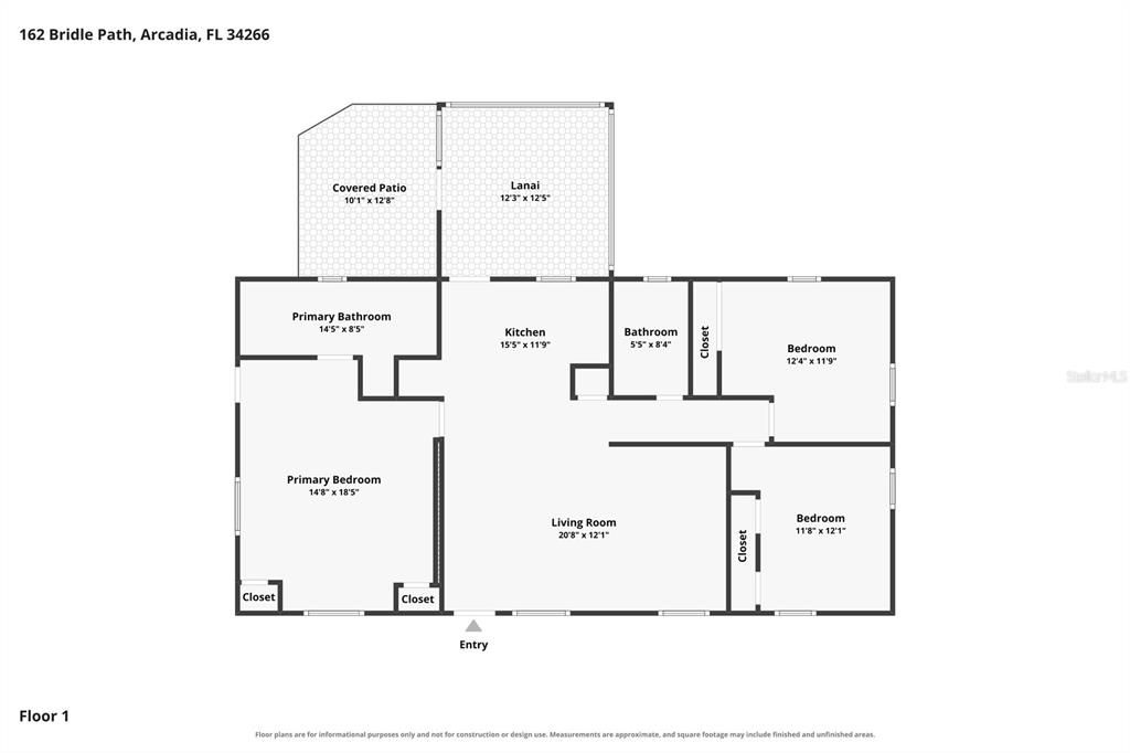 For Sale: $235,000 (3 beds, 2 baths, 1165 Square Feet)