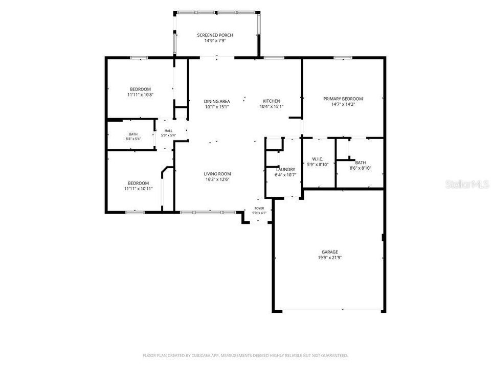 На продажу: $275,900 (3 спален, 2 ванн, 1453 Квадратных фут)