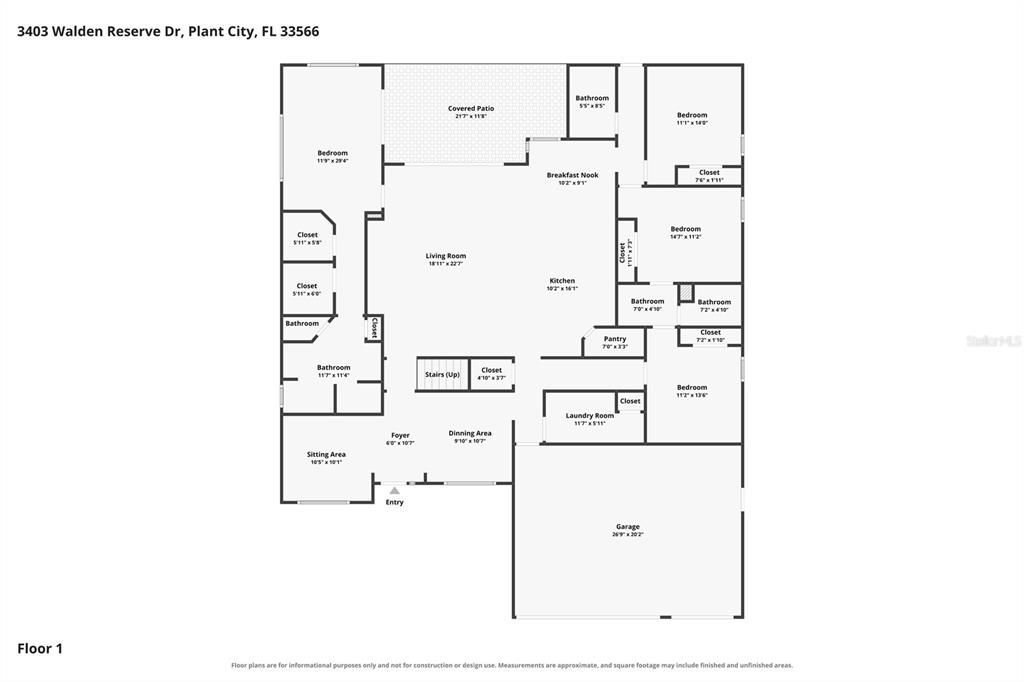 En Venta: $550,000 (4 camas, 4 baños, 3041 Pies cuadrados)