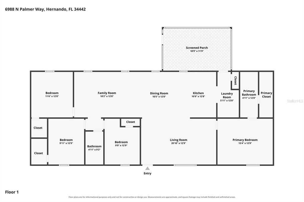 En Venta: $230,000 (4 camas, 2 baños, 1836 Pies cuadrados)