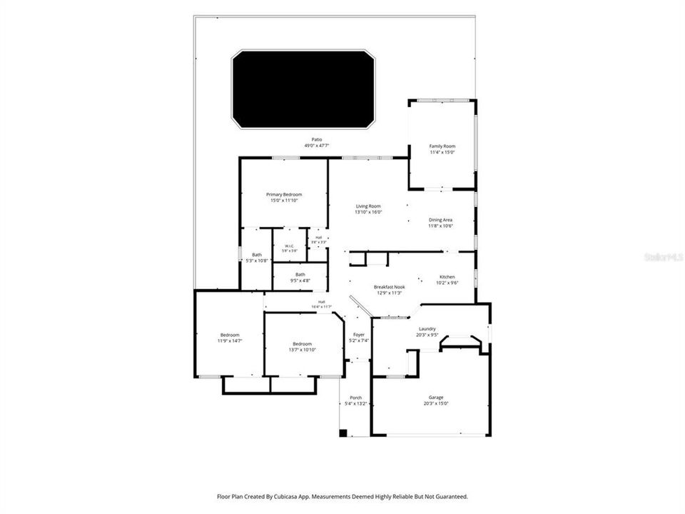Activo con contrato: $354,900 (3 camas, 2 baños, 1701 Pies cuadrados)