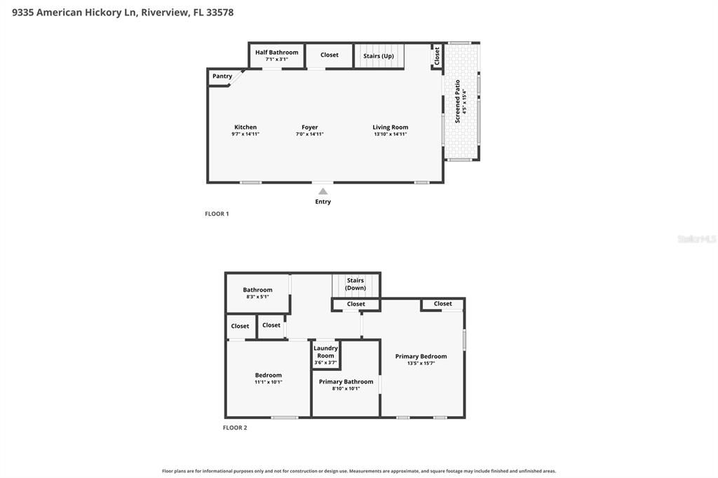 En Venta: $215,000 (2 camas, 2 baños, 1320 Pies cuadrados)