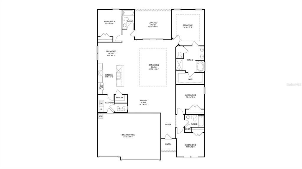 En Venta: $429,900 (4 camas, 3 baños, 2271 Pies cuadrados)