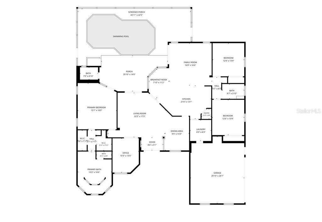 For Sale: $515,000 (3 beds, 2 baths, 2601 Square Feet)