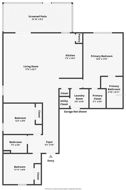 На продажу: $349,000 (3 спален, 2 ванн, 1428 Квадратных фут)