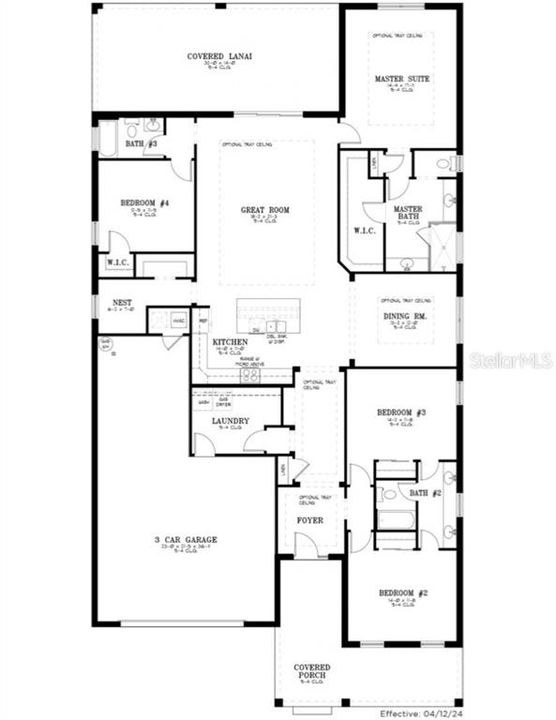 В аренду: $2,800 (4 спален, 3 ванн, 2645 Квадратных фут)