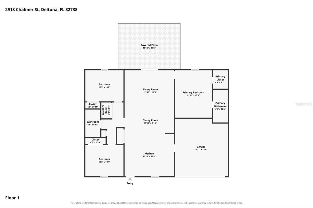 На продажу: $329,900 (3 спален, 2 ванн, 1367 Квадратных фут)