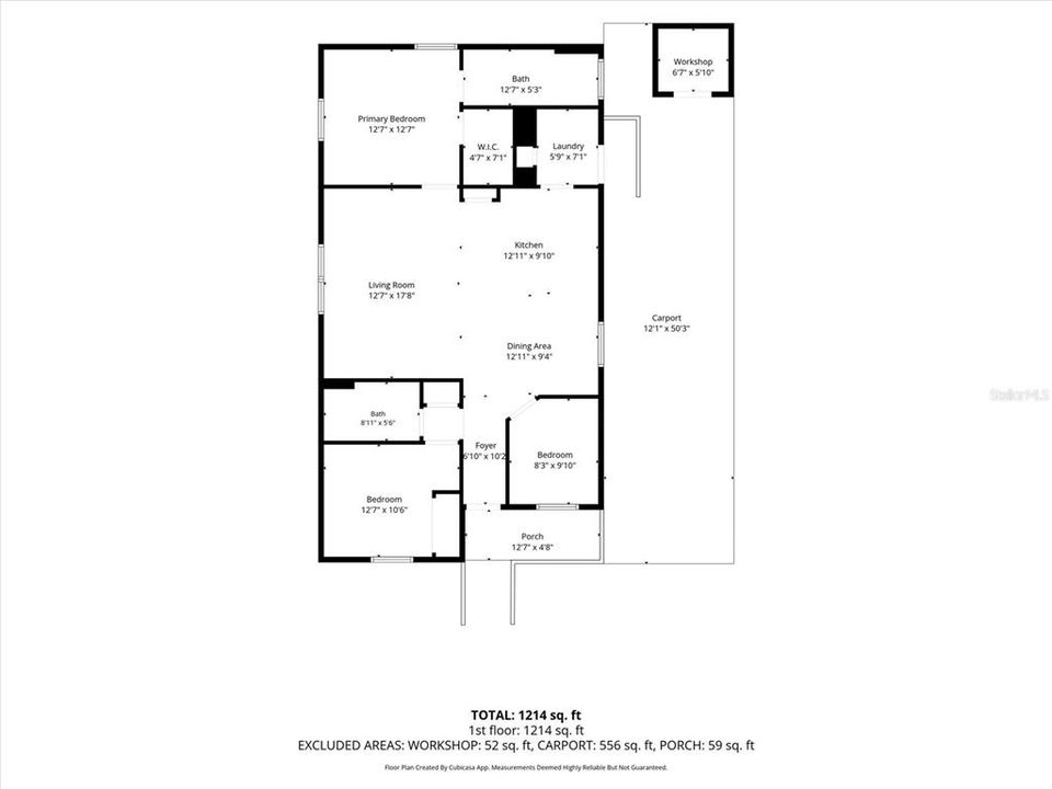На продажу: $245,000 (3 спален, 2 ванн, 1218 Квадратных фут)