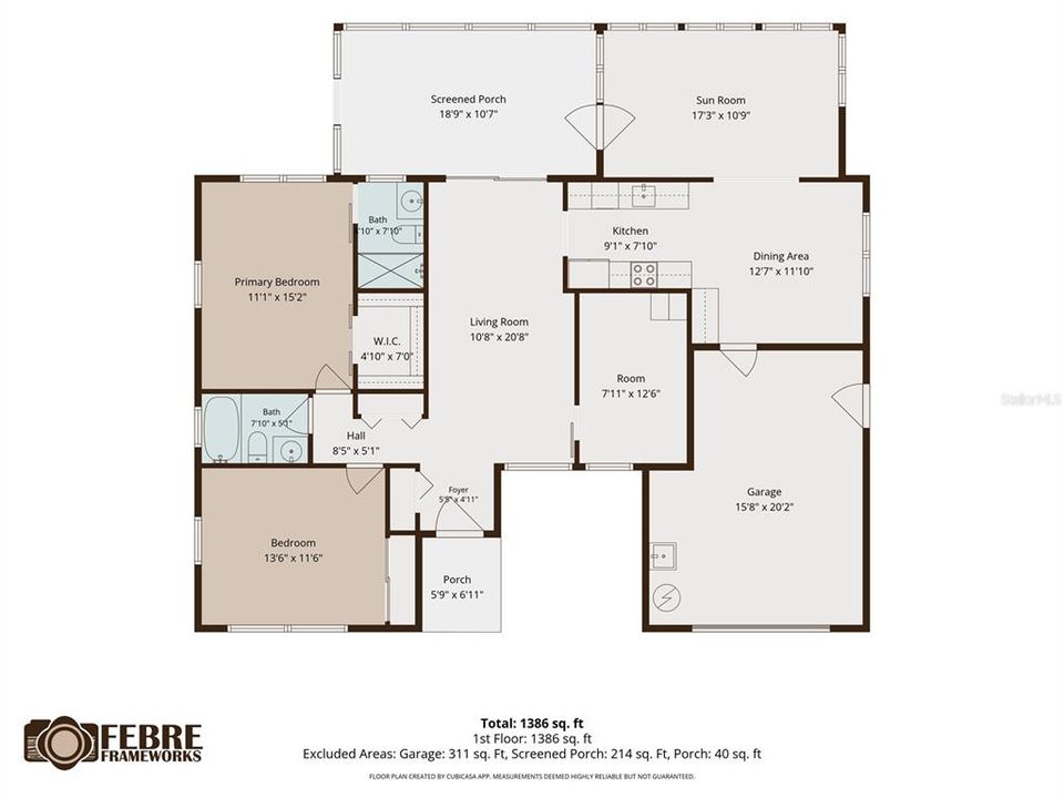 Active With Contract: $249,900 (2 beds, 2 baths, 1362 Square Feet)