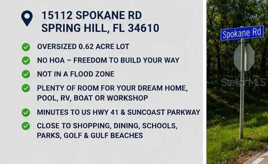 For Sale: $68,999 (0.62 acres)