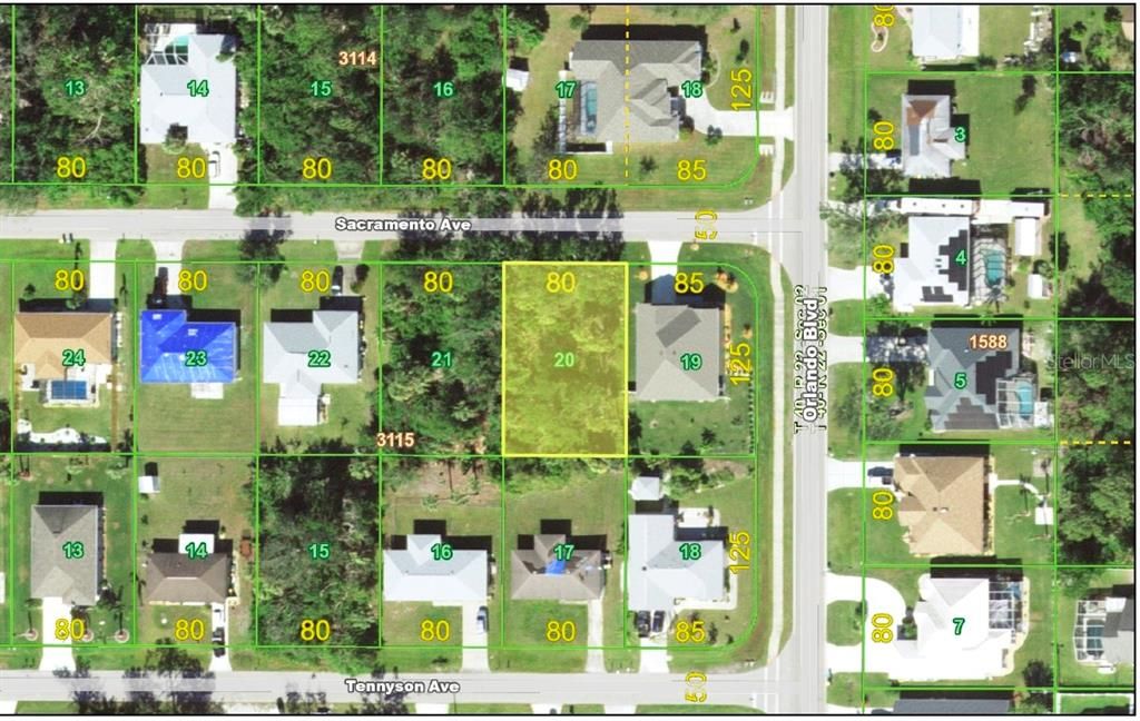Active With Contract: $21,000 (0.23 acres)
