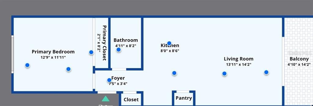 For Sale: $141,779 (1 beds, 1 baths, 590 Square Feet)