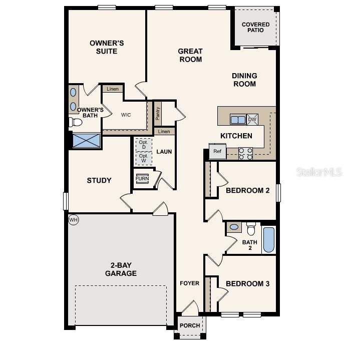 En Venta: $324,888 (3 camas, 2 baños, 1263 Pies cuadrados)