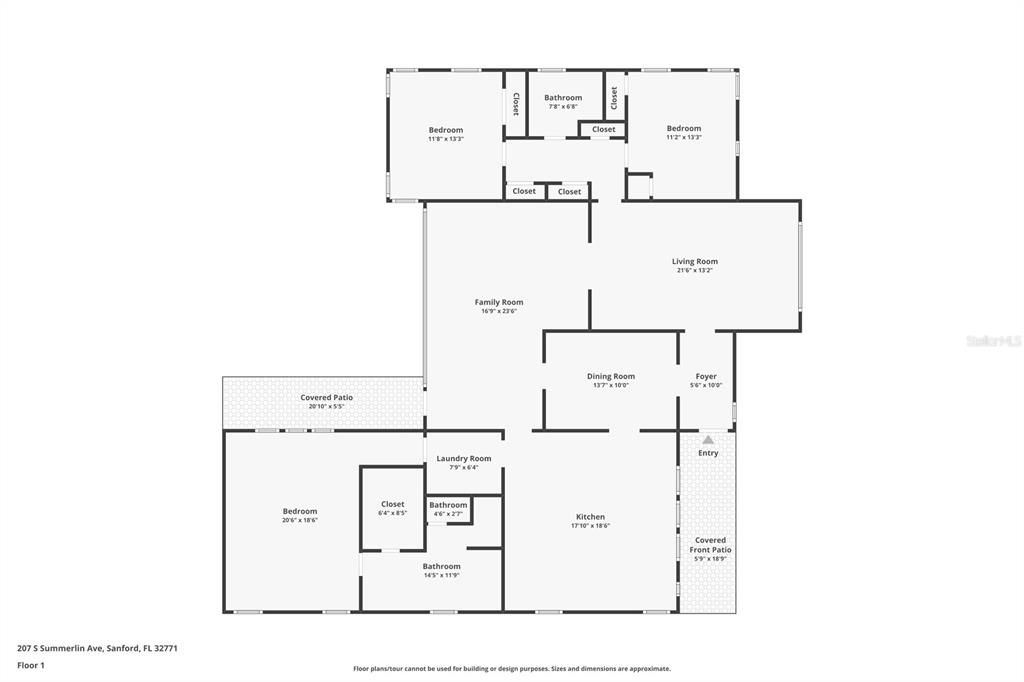 На продажу: $519,000 (3 спален, 2 ванн, 2260 Квадратных фут)