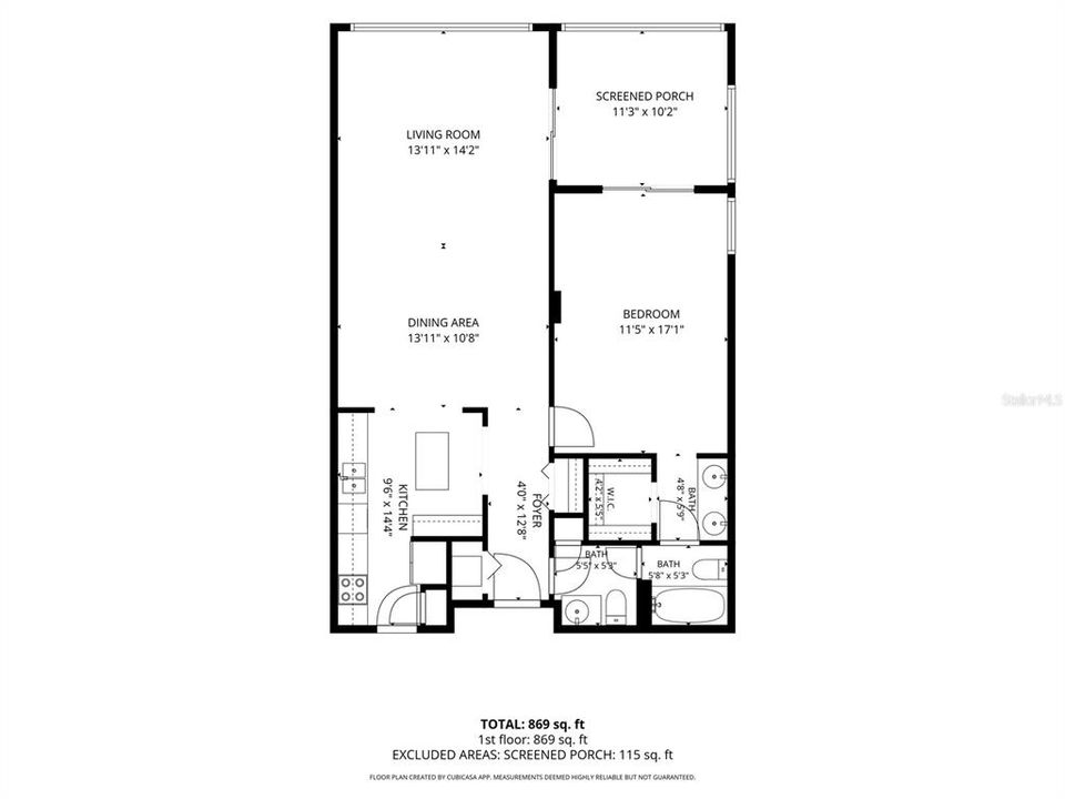 En Venta: $245,000 (1 camas, 1 baños, 900 Pies cuadrados)