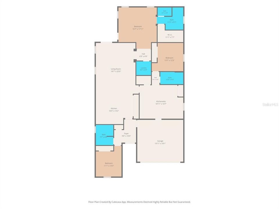 На продажу: $319,000 (3 спален, 2 ванн, 2230 Квадратных фут)