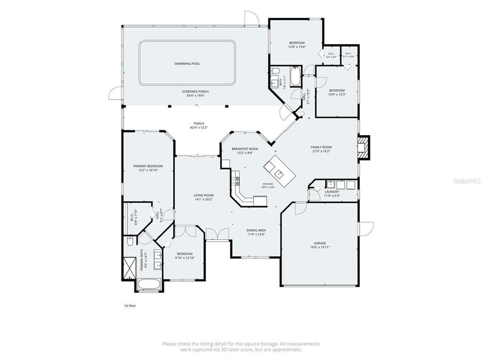 Activo con contrato: $535,000 (4 camas, 2 baños, 2157 Pies cuadrados)