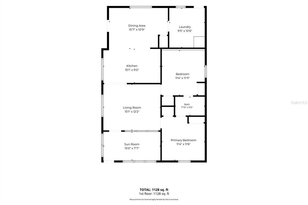 На продажу: $219,999 (3 спален, 1 ванн, 1128 Квадратных фут)