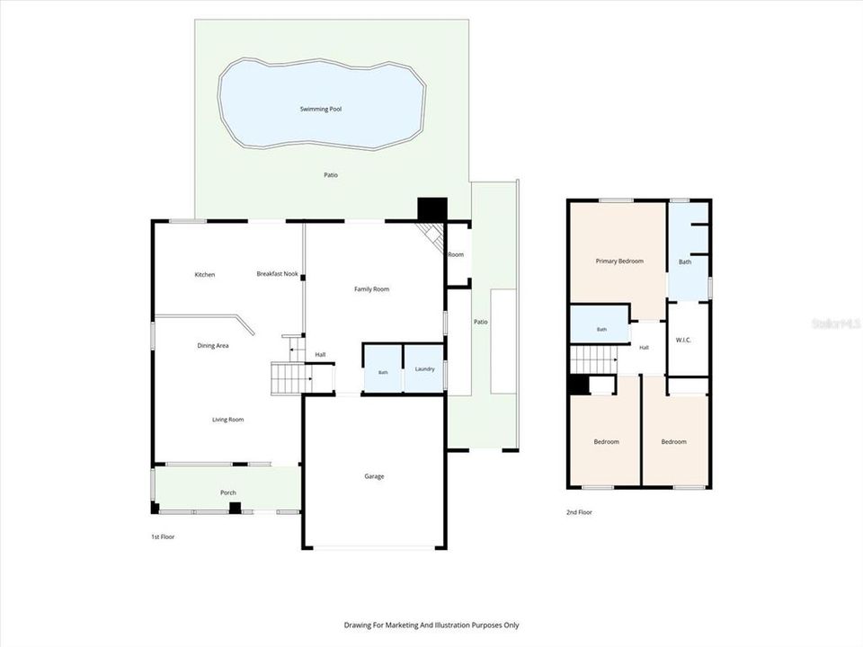 Activo con contrato: $539,000 (3 camas, 2 baños, 1832 Pies cuadrados)