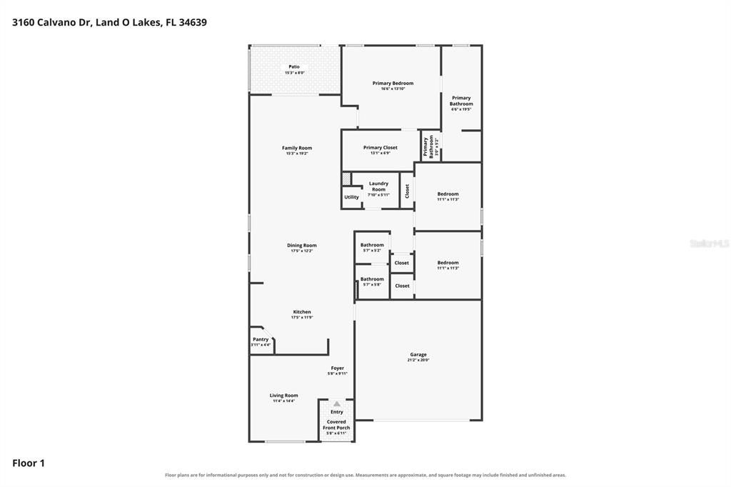 For Sale: $415,000 (3 beds, 2 baths, 1971 Square Feet)