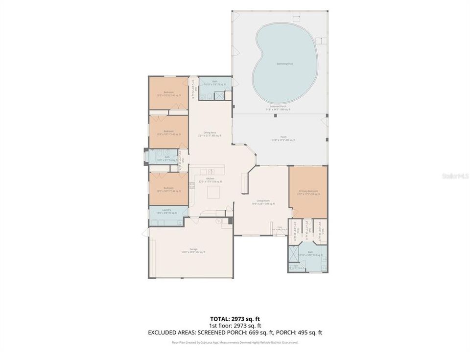 En Venta: $720,000 (4 camas, 3 baños, 2517 Pies cuadrados)