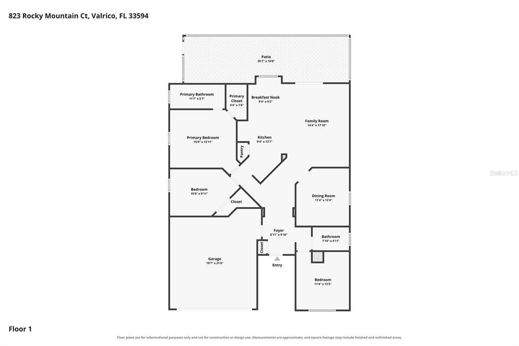 For Sale: $339,900 (3 beds, 2 baths, 1496 Square Feet)