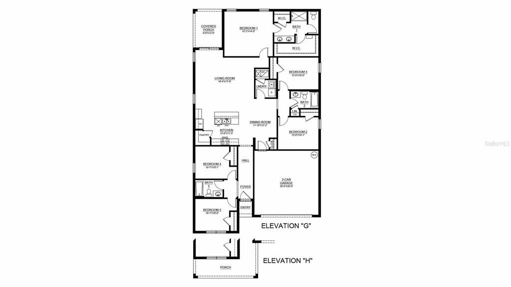 En Venta: $345,000 (5 camas, 3 baños, 2077 Pies cuadrados)