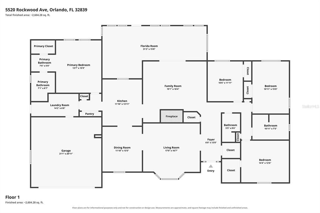 En Venta: $495,000 (4 camas, 3 baños, 3016 Pies cuadrados)