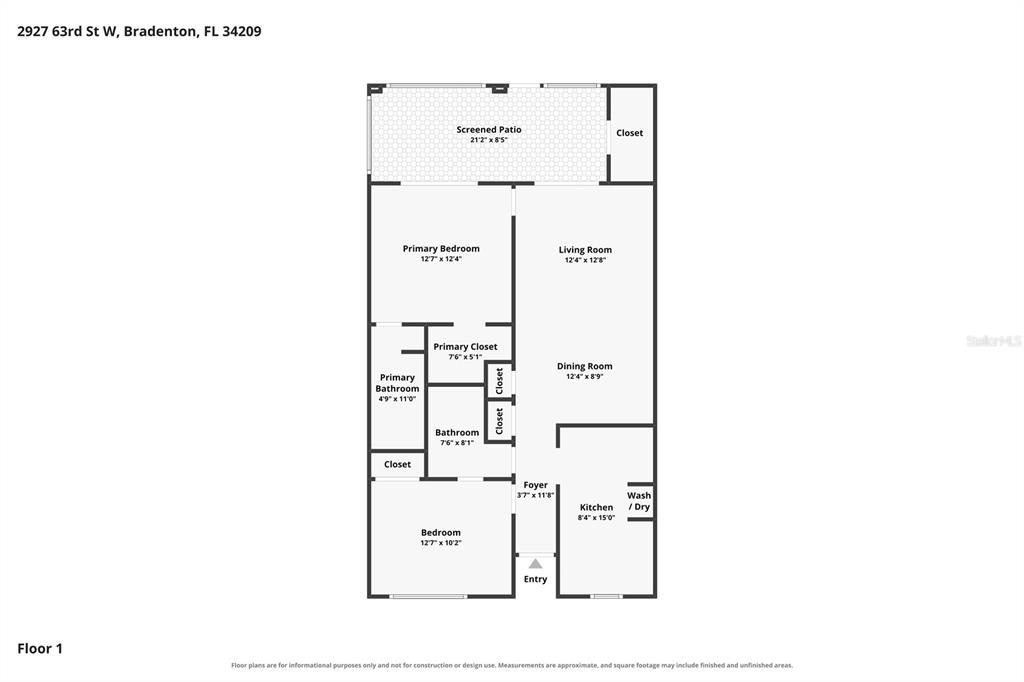 For Sale: $199,800 (2 beds, 2 baths, 1135 Square Feet)