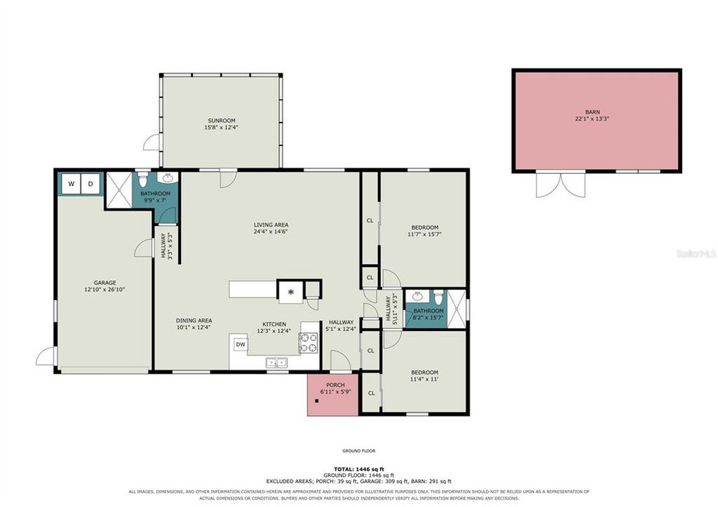 Activo con contrato: $259,999 (2 camas, 2 baños, 1272 Pies cuadrados)