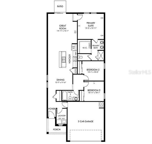 For Rent: $1,845 (3 beds, 2 baths, 1464 Square Feet)