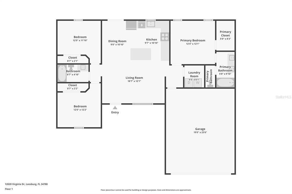 For Sale: $295,000 (3 beds, 2 baths, 1191 Square Feet)