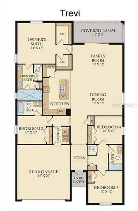 For Sale: $550,000 (4 beds, 3 baths, 2006 Square Feet)
