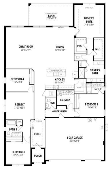 For Sale: $727,667 (4 beds, 3 baths, 2867 Square Feet)