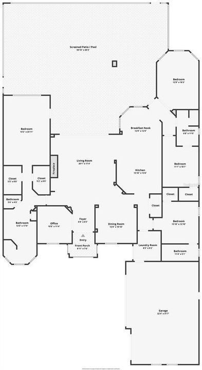 En Venta: $1,299,000 (3 camas, 3 baños, 3025 Pies cuadrados)