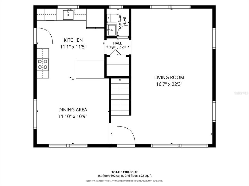 For Sale: $384,900 (3 beds, 2 baths, 1380 Square Feet)