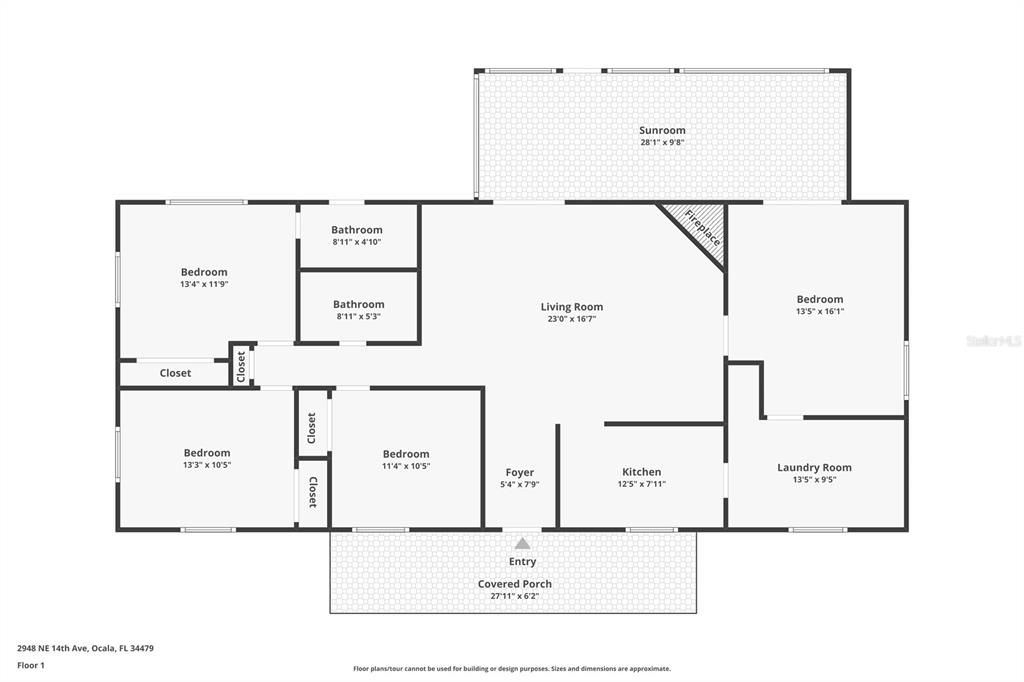 На продажу: $229,900 (3 спален, 2 ванн, 1560 Квадратных фут)
