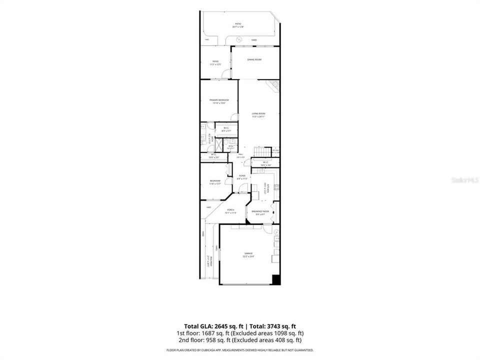 For Rent: $3,900 (4 beds, 2 baths, 2645 Square Feet)