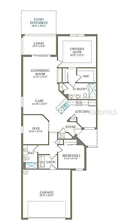 For Rent: $2,500 (2 beds, 2 baths, 1602 Square Feet)