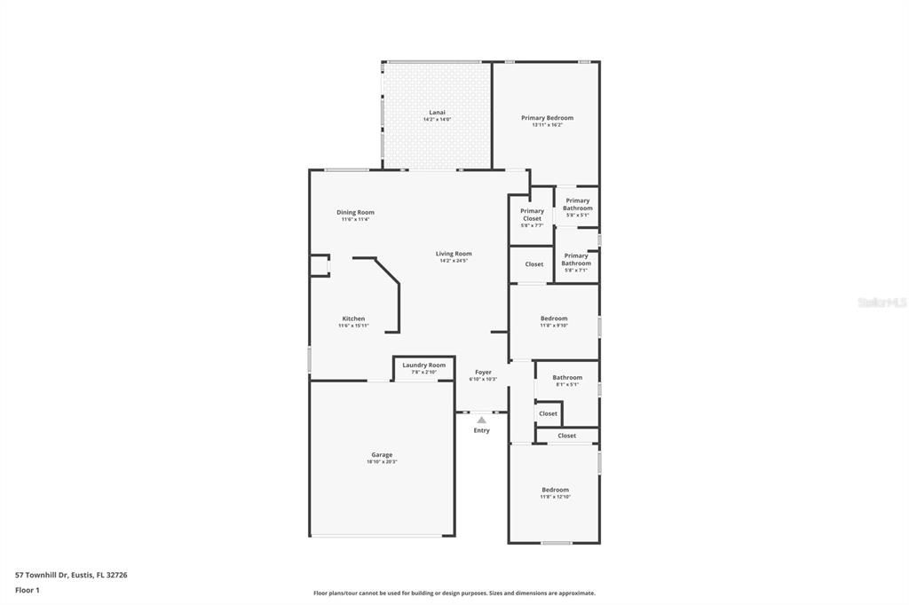 For Sale: $335,000 (3 beds, 2 baths, 1864 Square Feet)