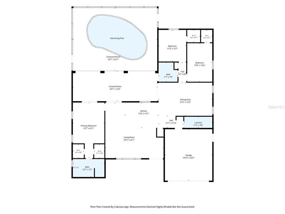 На продажу: $449,000 (3 спален, 2 ванн, 2051 Квадратных фут)