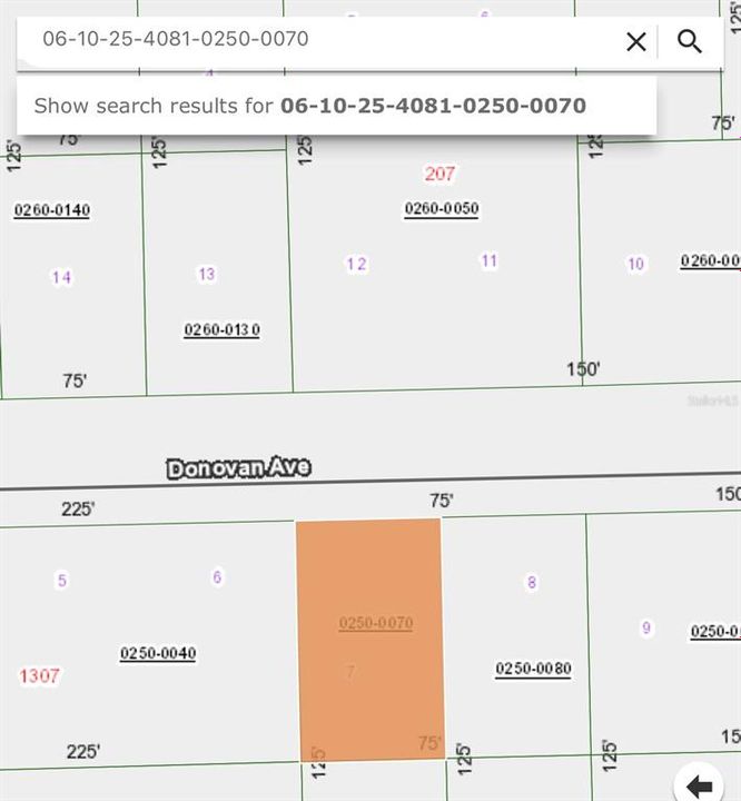 For Sale: $10,500 (0.23 acres)