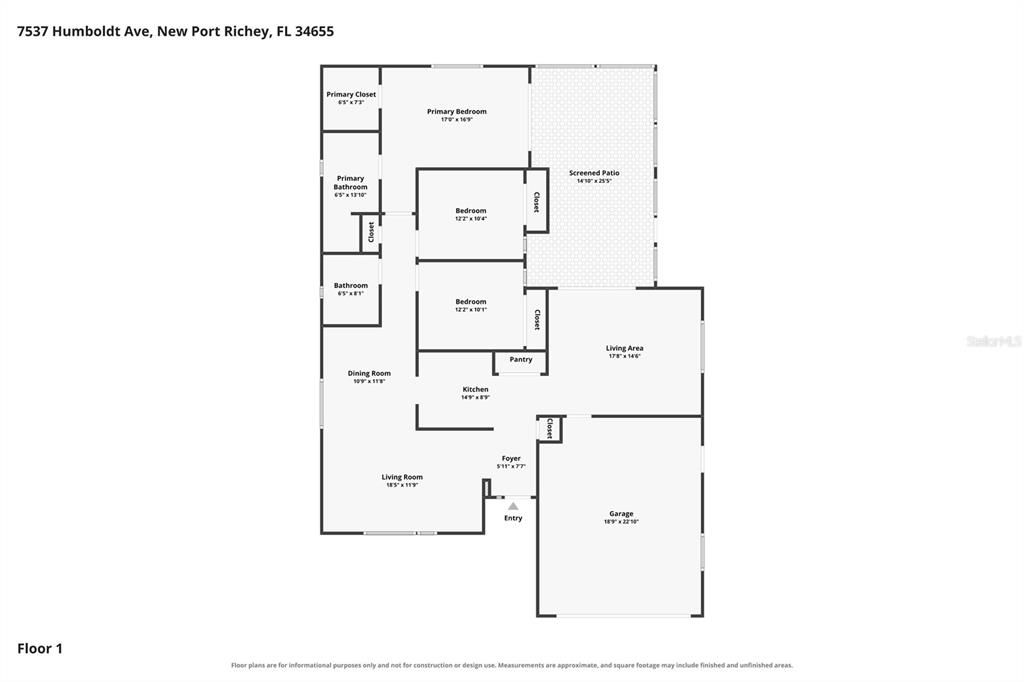 En Venta: $309,900 (3 camas, 2 baños, 1653 Pies cuadrados)