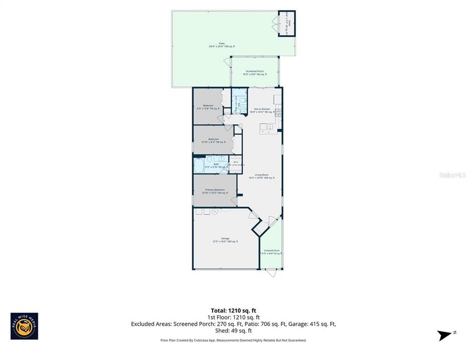 For Sale: $349,900 (3 beds, 2 baths, 1248 Square Feet)