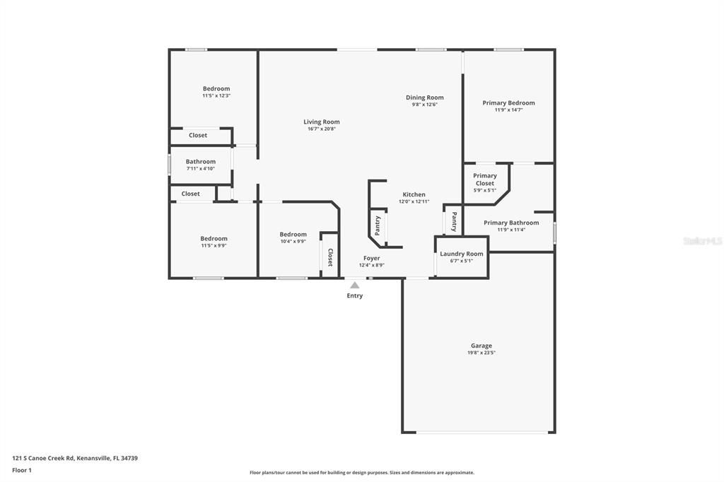 En Venta: $344,900 (4 camas, 2 baños, 1647 Pies cuadrados)