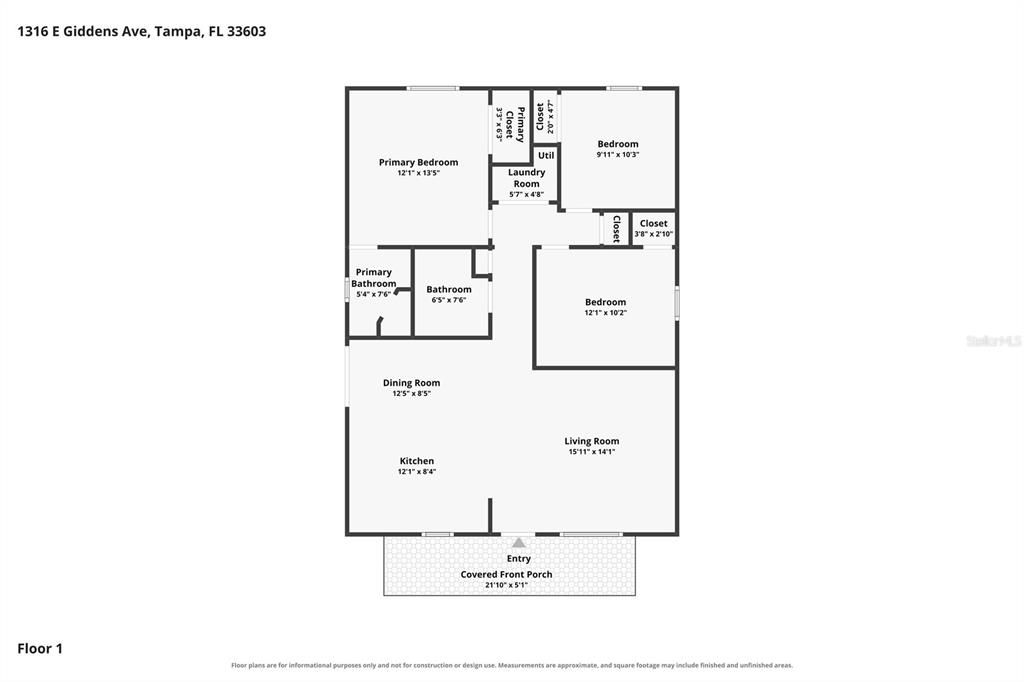 Active With Contract: $389,999 (3 beds, 2 baths, 1200 Square Feet)