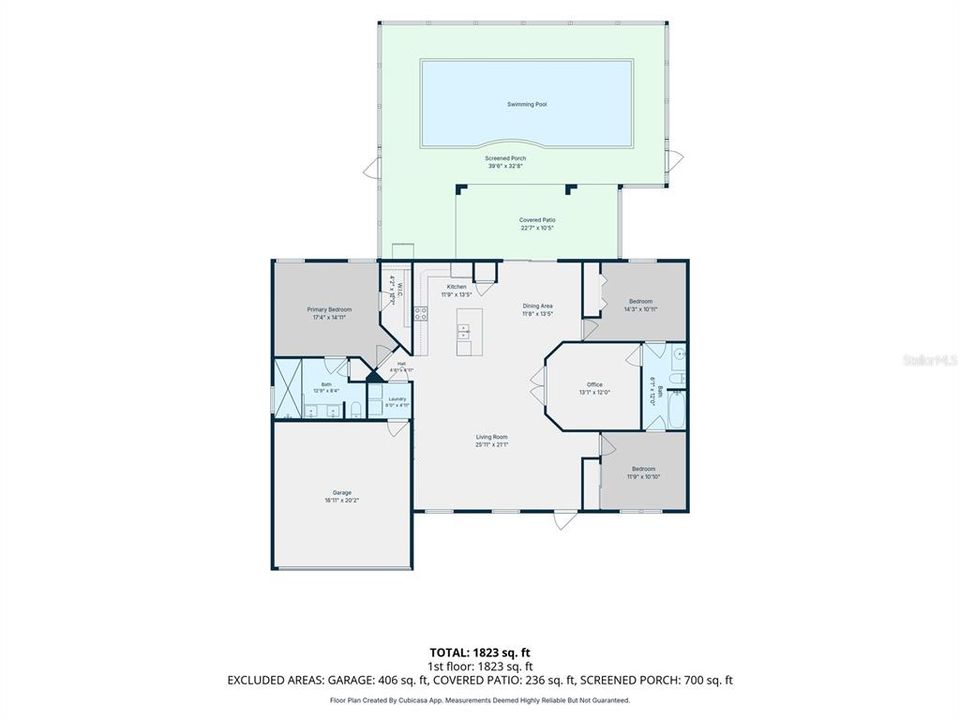 For Sale: $505,000 (3 beds, 2 baths, 1777 Square Feet)