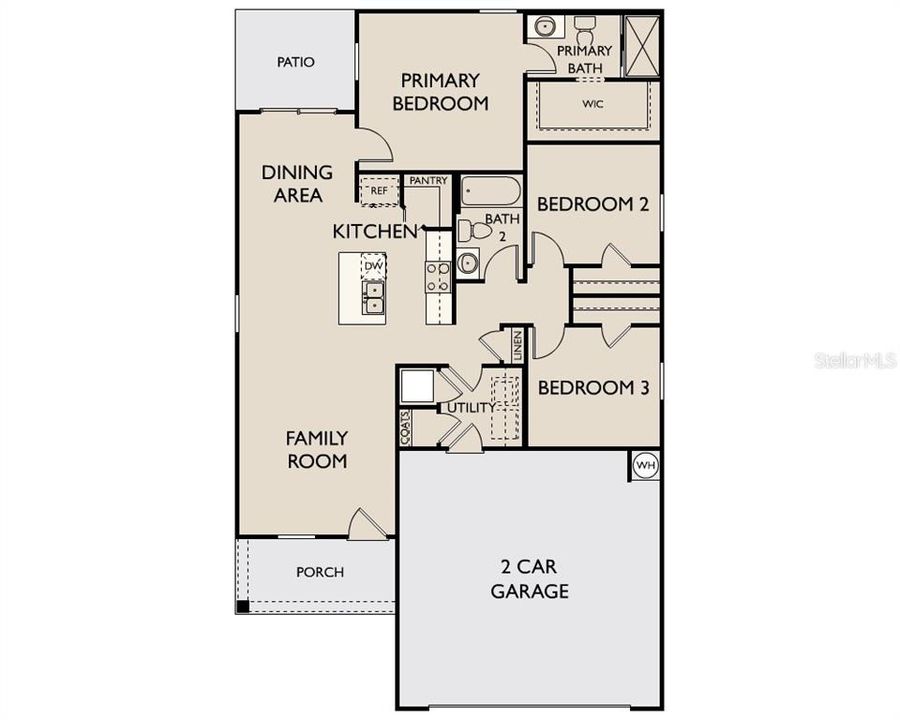 For Sale: $297,240 (3 beds, 2 baths, 1212 Square Feet)