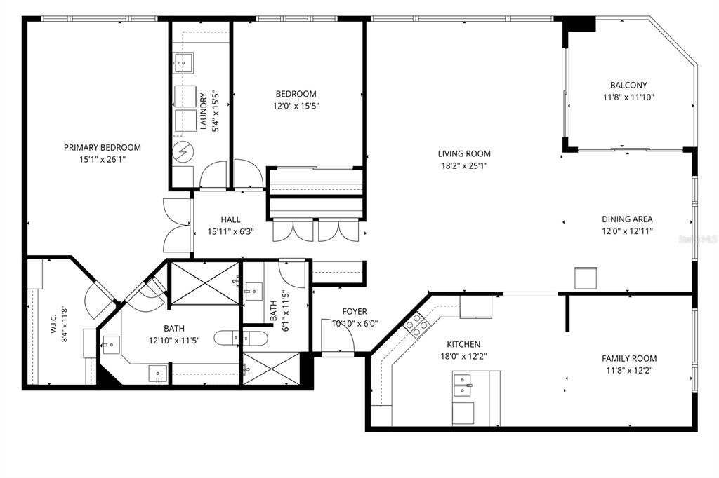 For Rent: $4,000 (2 beds, 2 baths, 1920 Square Feet)